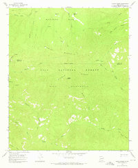 Diablo Range 1965 topographic map thumbnail