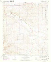 Diamond A Ranch 1956 topographic map thumbnail