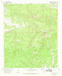 Dillon Mountain 1965 topographic map thumbnail