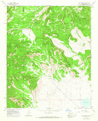 Dog Springs 1964 topographic map thumbnail