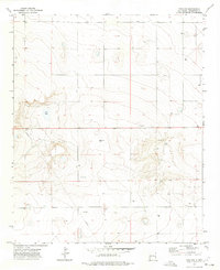Dora NW 1972 topographic map thumbnail