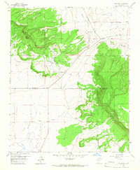Dos Lomas 1957 topographic map thumbnail