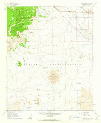 Dough Mountain 1960 topographic map thumbnail