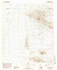 Doyle Peak 1982 topographic map thumbnail