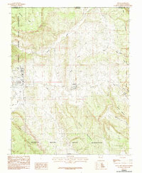 Dulce 1983 topographic map thumbnail