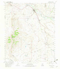 Duncan topographic map thumbnail
