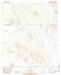 Eagle Mountain 1983 topographic map thumbnail