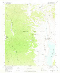 Eagle Nest 1963 topographic map thumbnail