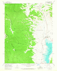 Eagle Nest 1963 topographic map thumbnail