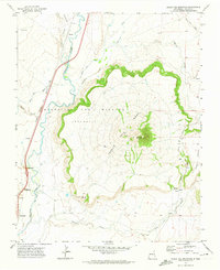 Eagle Tail Mountain 1971 topographic map thumbnail
