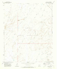 Ear Rock 1970 topographic map thumbnail