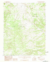 East Gavilan Canyon 1983 topographic map thumbnail
