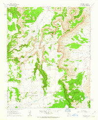 East Mesa 1961 topographic map thumbnail