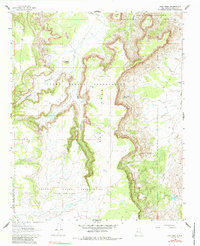 East Mesa 1961 topographic map thumbnail