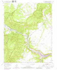 Echo Ampitheater 1953 topographic map thumbnail