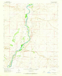 Eightmile Draw 1962 topographic map thumbnail