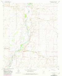 Eightmile Draw 1962 topographic map thumbnail