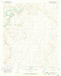 Eighteenmile Hill 1967 topographic map thumbnail