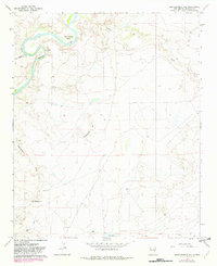 Eighteenmile Hill 1967 topographic map thumbnail