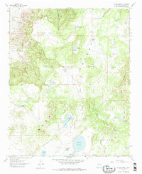 El Dado Mesa 1961 topographic map thumbnail