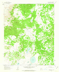 El Dado Mesa 1961 topographic map thumbnail