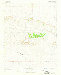 El Morro Mesa 1966 topographic map thumbnail