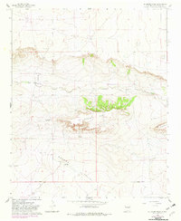 El Morro Mesa 1966 topographic map thumbnail