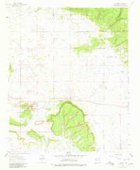 El Morro 1963 topographic map thumbnail