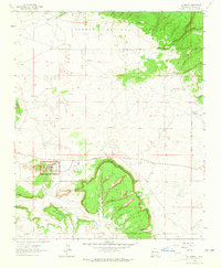 El Morro 1963 topographic map thumbnail