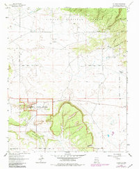 El Morro 1963 topographic map thumbnail