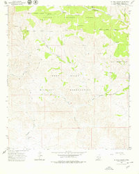 El Paso Canyon 1965 topographic map thumbnail