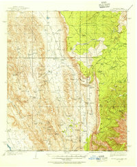 El Paso Gap 1935 topographic map thumbnail