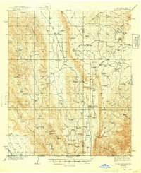 El Paso Gap 1940 topographic map thumbnail