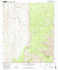 El Paso Gap 1979 topographic map thumbnail
