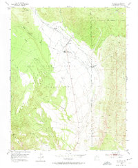 El Rito 1953 topographic map thumbnail