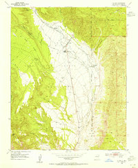 El Rito 1953 topographic map thumbnail