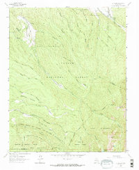 El Valle 1964 topographic map thumbnail