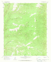 Elk Mountain 1963 topographic map thumbnail