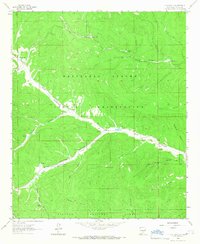 Elk-Silver 1963 topographic map thumbnail