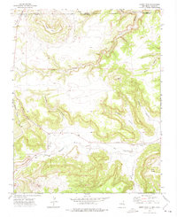 Emery Peak 1972 topographic map thumbnail