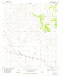 Encino 1978 topographic map thumbnail