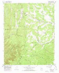 Escabosa 1954 topographic map thumbnail
