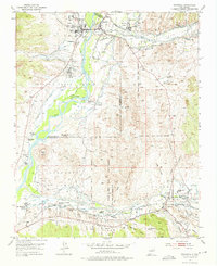 Espanola 1953 topographic map thumbnail
