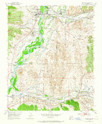 Espanola 1953 topographic map thumbnail