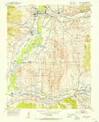 Espanola 1953 topographic map thumbnail