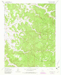 Espinosa Ranch 1963 topographic map thumbnail