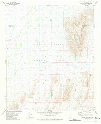 Fairview Mountain 1981 topographic map thumbnail