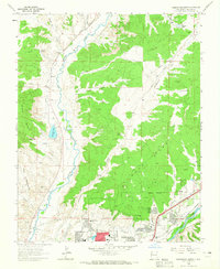 Farmington North 1963 topographic map thumbnail