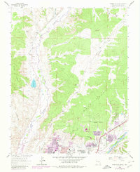 Farmington North 1963 topographic map thumbnail