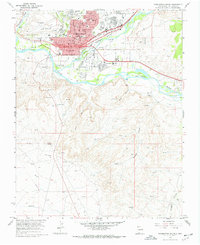 Farmington South 1965 topographic map thumbnail